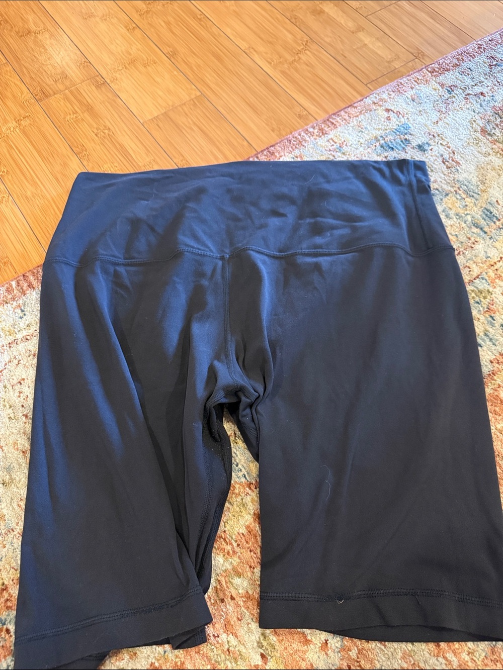 lululemon athletica Black Bike Shorts
